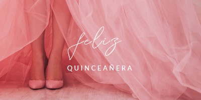 Quinceanera värvid pink modern-simple