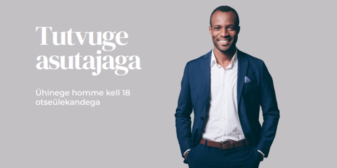 Tutvuge asutajaga gray modern-simple