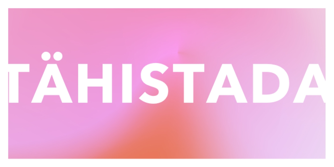 Tähistame stiilselt pink modern-bold