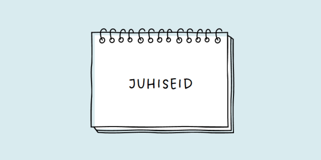 Teie juhised blue whimsical-line