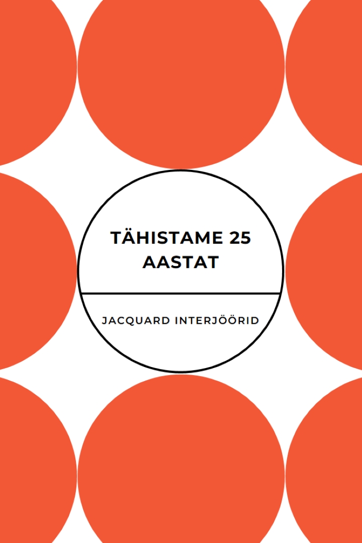 25 aasta tähistamine orange modern-geometric-&-linear