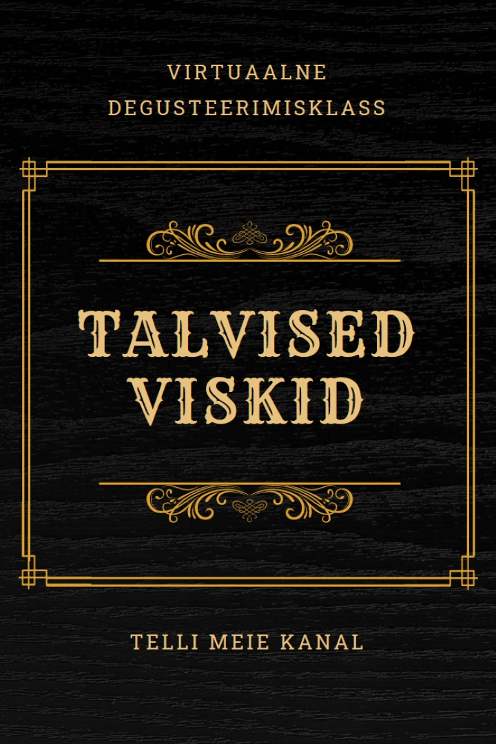 Talvised viskid black vintage-retro