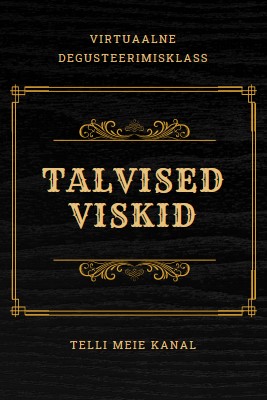 Talvised viskid black vintage-retro