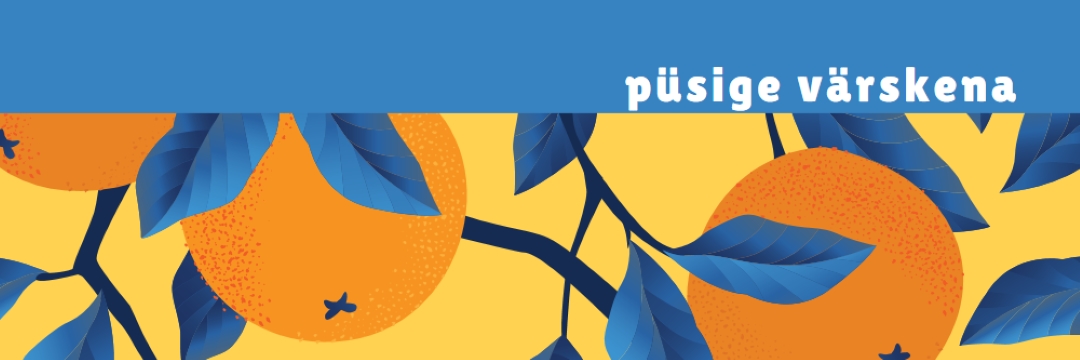 Püsige värskena blue organic-simple