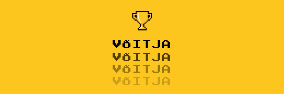 Trofee elu yellow vintage-retro