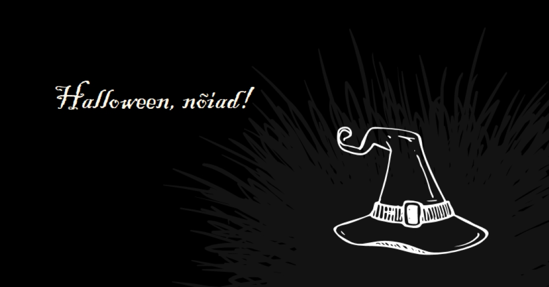 Siin Halloween black whimsical-line