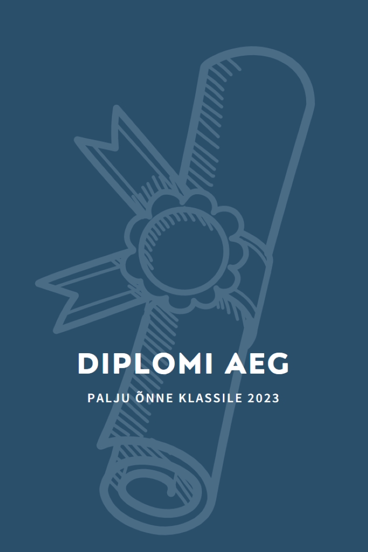 Teie diplom blue modern-simple