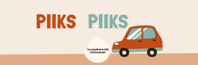 Piiks! orange whimsical-color-block