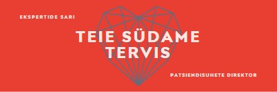 Teie südame tervis red modern-bold