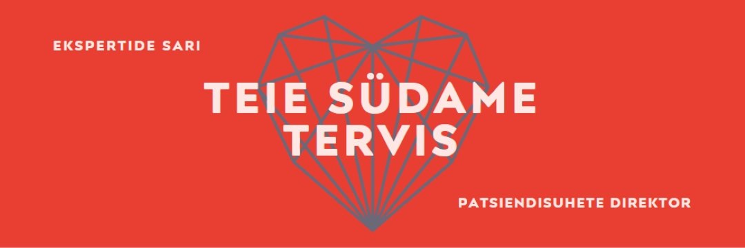 Teie südame tervis red modern-bold