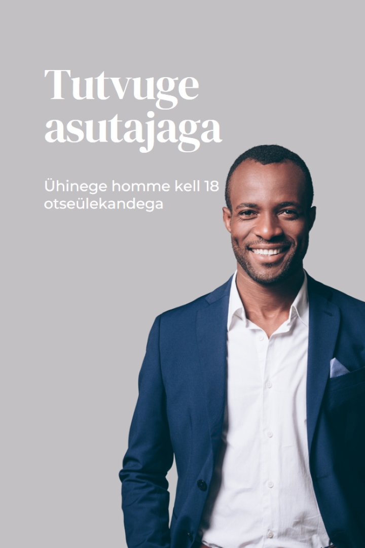 Tutvuge asutajaga gray modern-simple