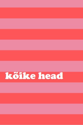 Kõik on rõõmus pink modern-bold