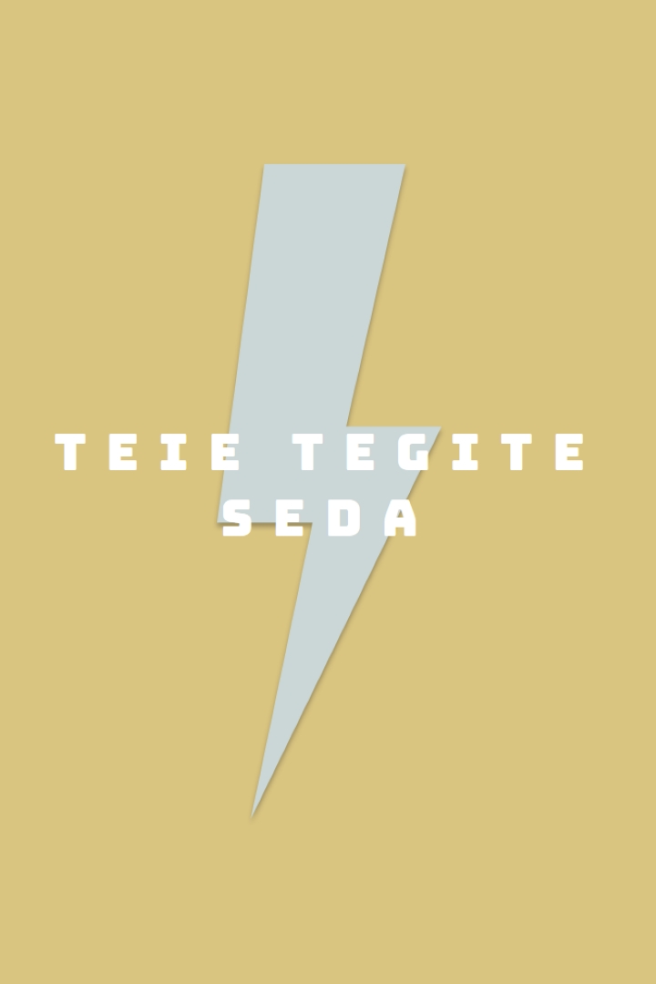 Äikese löök yellow modern-bold