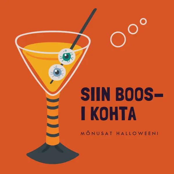 Eyeball highball orange modern-bold