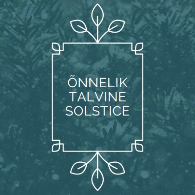 Talvine solstice green modern-simple