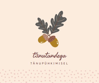 Tänuga pink modern-simple