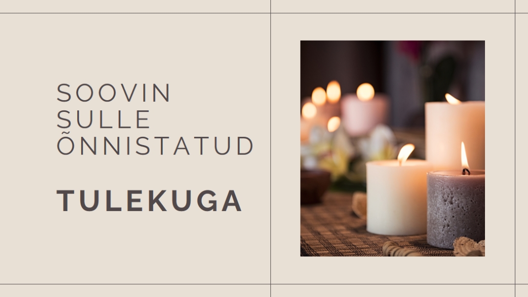 Soovime teile õnnistatud adventi brown modern-geometric-&-linear
