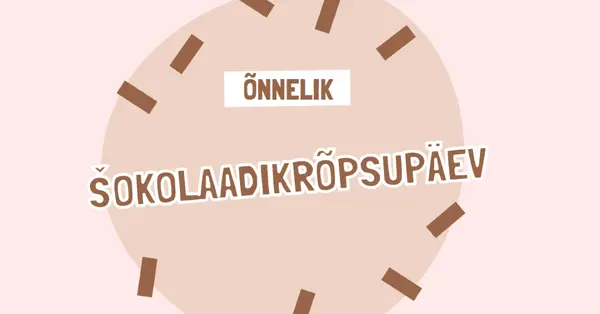 Toredat šokolaadipäeva! brown organic-simple