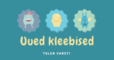 Uued kleepsud on tulekul blue whimsical-color-block