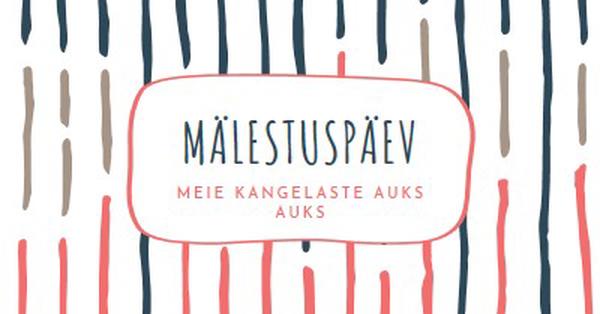 Meie kangelaste auks auks white whimsical-line