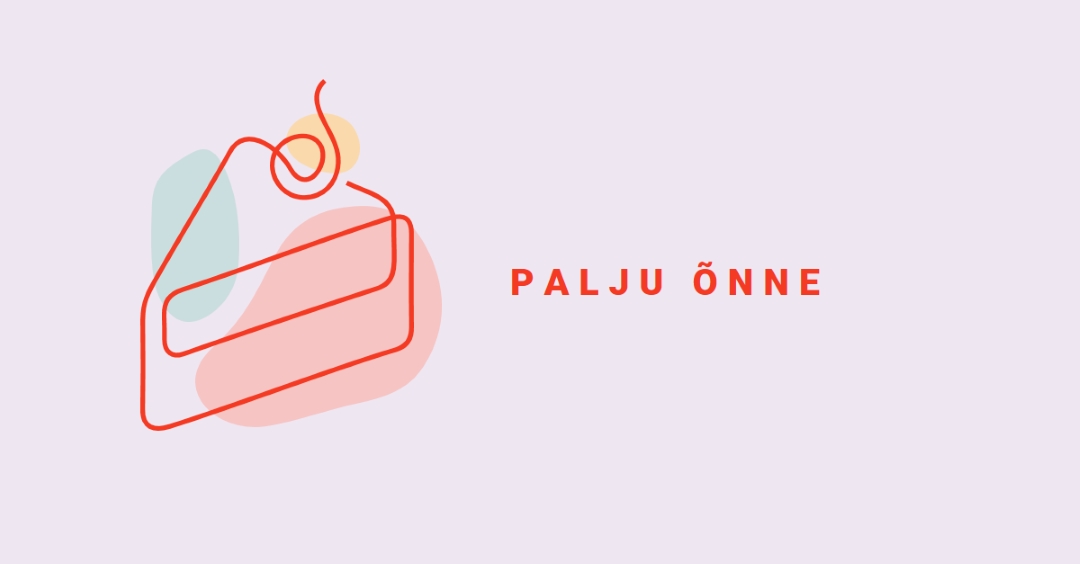 Viil palju õnne sünnipäevaks! purple whimsical-line