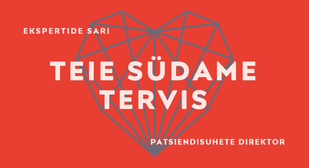 Teie südame tervis red modern-bold