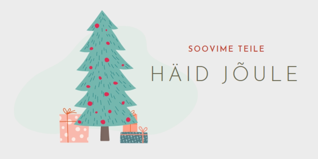 Häid jõule soovides pink whimsical-color-block