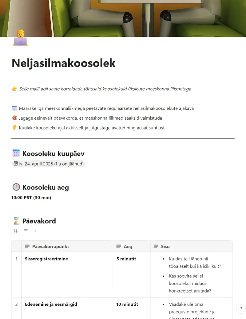 Neljasilmakoosolek