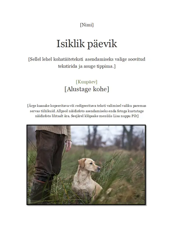 Isiklik päevik