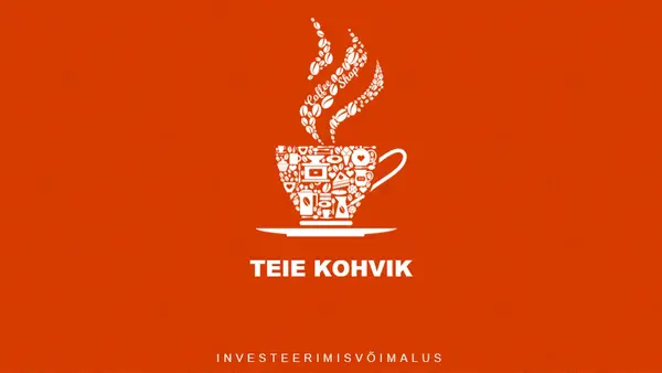 Kohviku ärikõne esitlus modern-simple