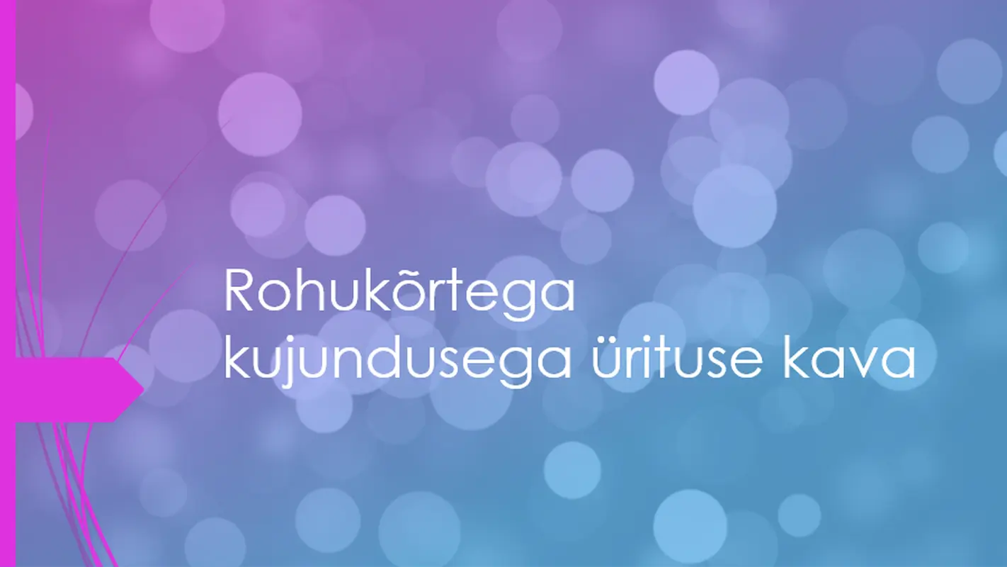 Ürituse korraldamine modern simple