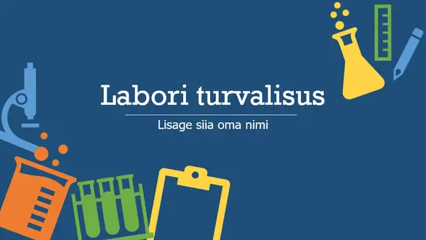 Labori turvalisus modern color block