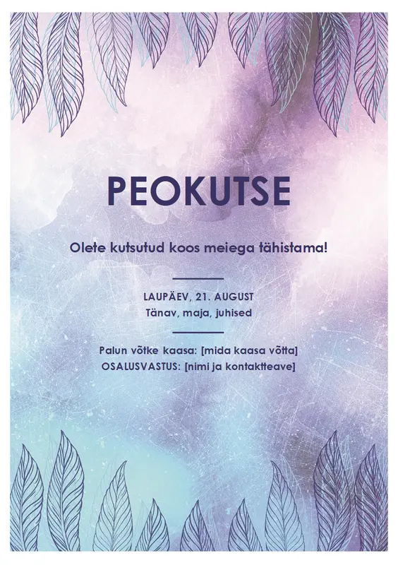 Peokutse organic-boho