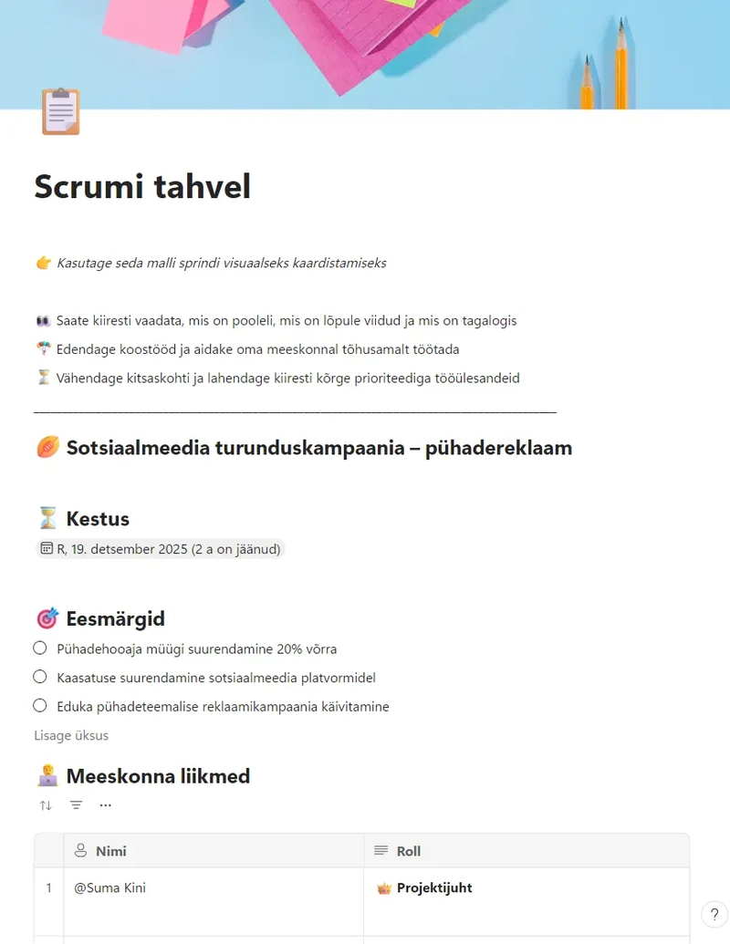 Scrumi tahvel