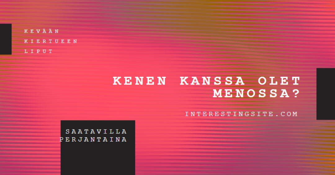 Konserttivalot pink modern-bold