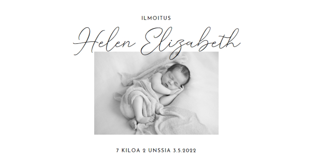 Nukkuu kuin vauva gray modern-simple