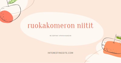 Terveet hiukset kotoa pink whimsical-line