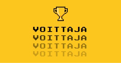 Trophy-elämä yellow vintage-retro