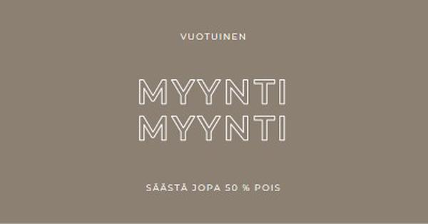 Yksinkertaisesti ilmoitettu gray modern-simple