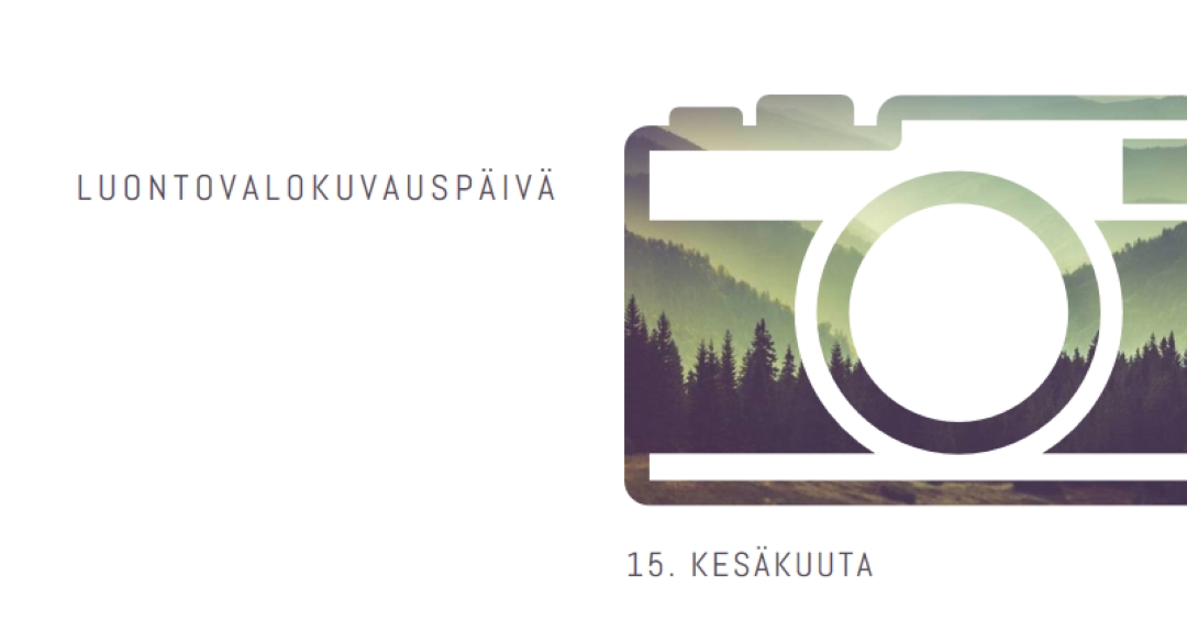 Luontovalokuvauspäivä white modern-simple