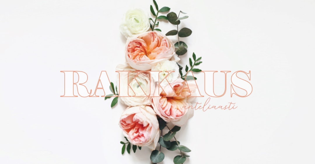 Rakasta anteliaasti white vintage-botanical