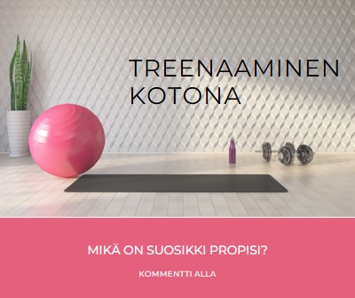 Treenaaminen kotona gray modern-bold