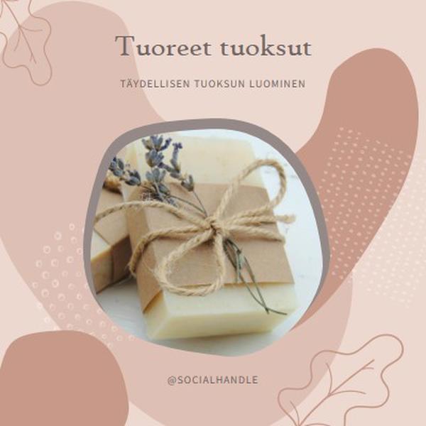 Tuoreet tuoksut pink organic-boho