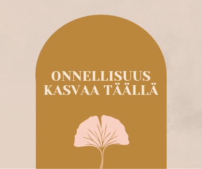 Onnellisuus kasvaa täällä gray organic-boho