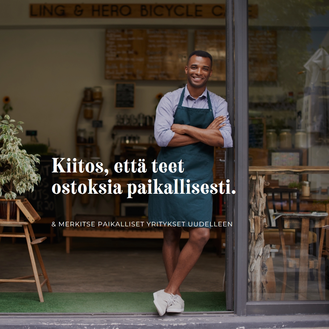 Tervetulomerkki brown modern-simple
