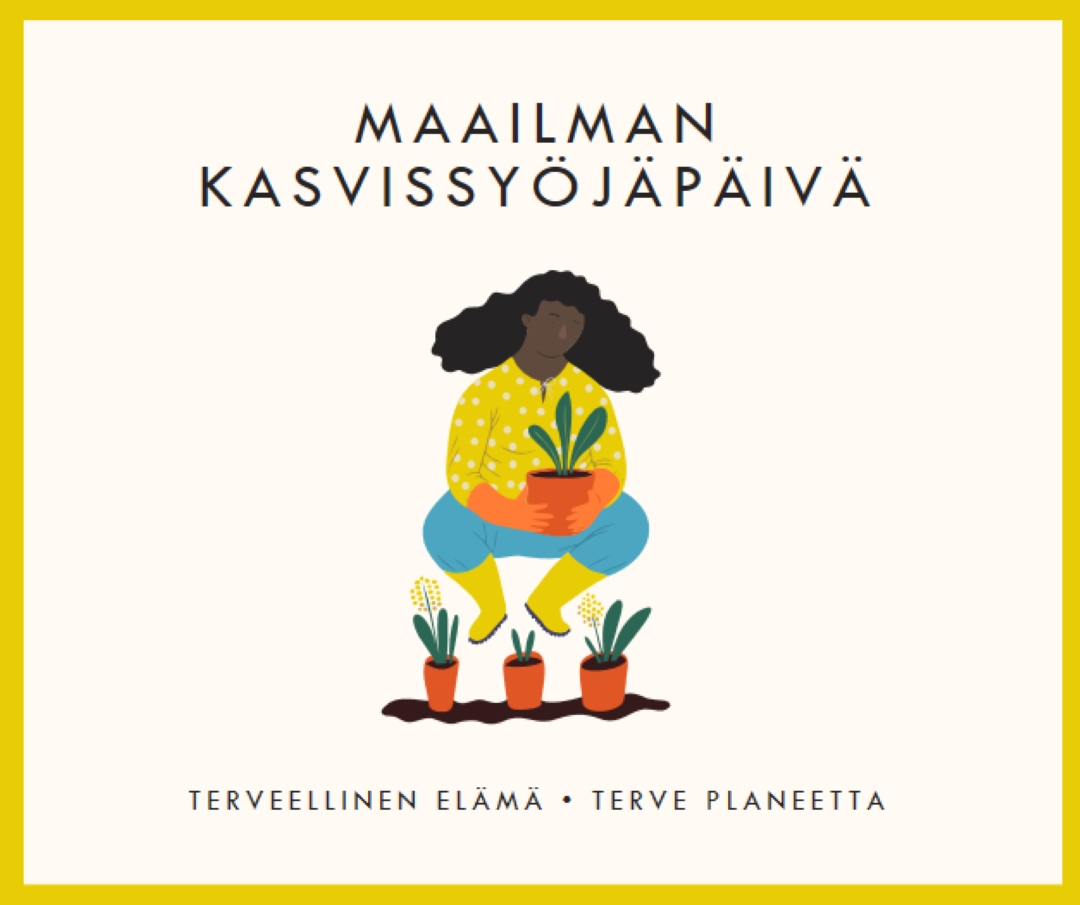 On maailman kasvissyöjäpäivä white modern-simple