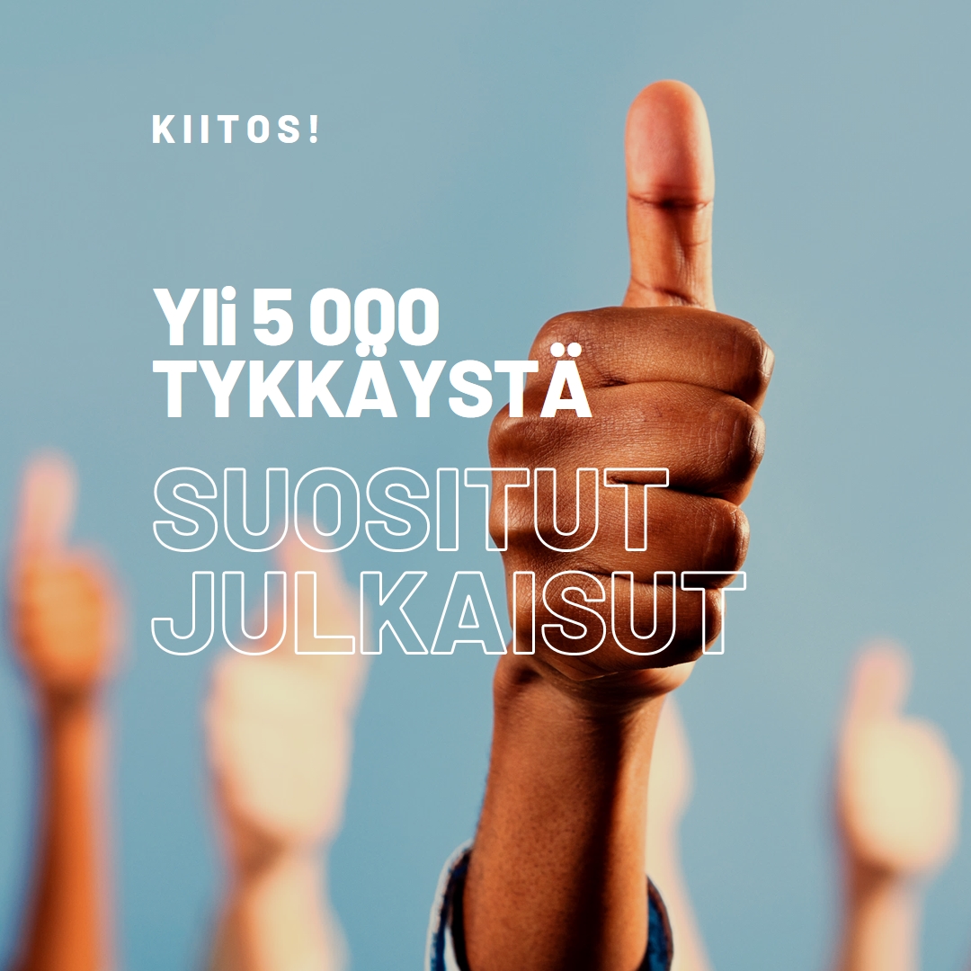 Kaksi peukaloa ylöspäin blue modern-bold