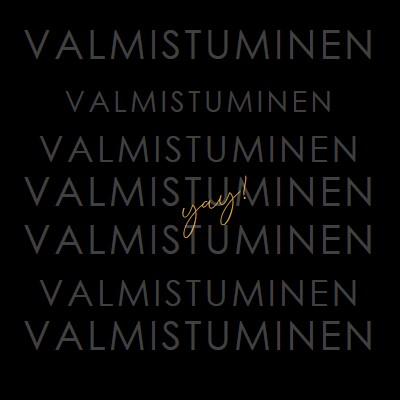 Yay valmistujaisiin black modern-simple