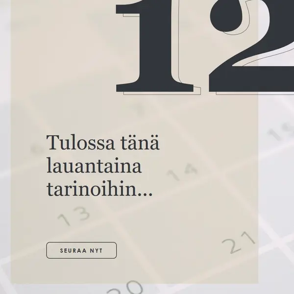 Tulossa lauantaina gray modern-simple
