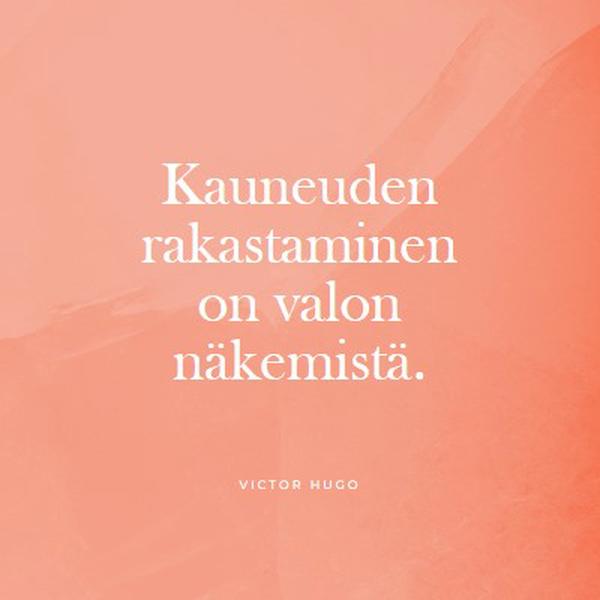 Rakkaus, kauneus ja valo pink modern-simple